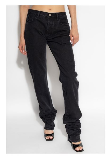 Black extra-long straight-leg jeans The attico - women THE ATTICO | 248WCP214D096100